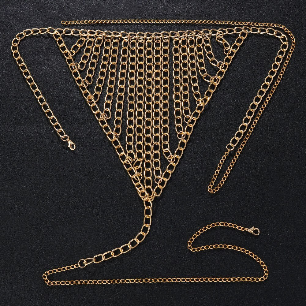 Punk Gothic Minimalist T-back