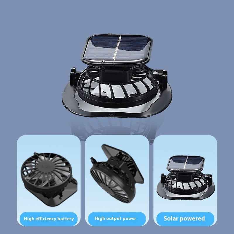 Solar Sunshade Cap With Fan Men's Outdoor Mountaineering Fishing Hat