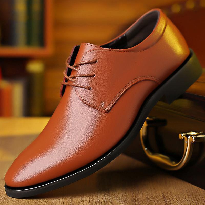 Men's Leather Shoes Business Formal Wear