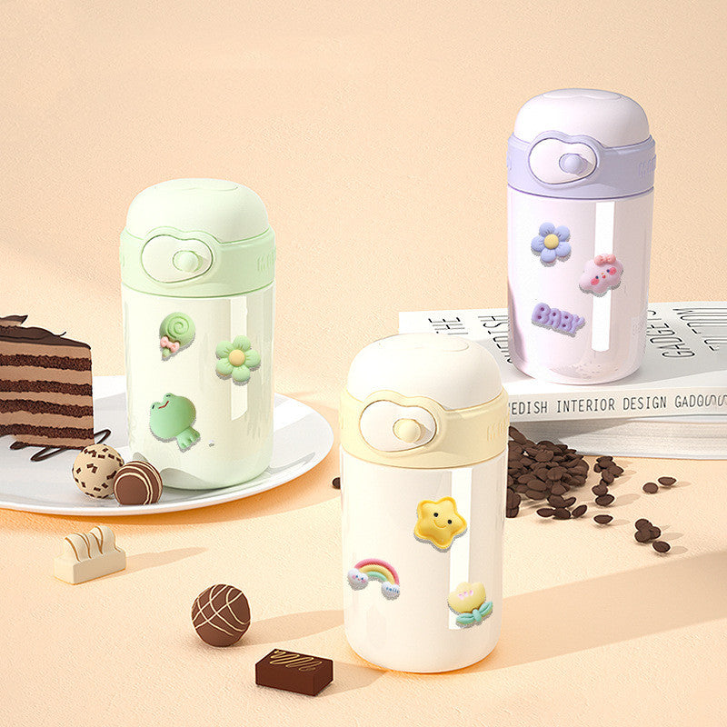 Portable Stainless Steel Children's Insulated Water Cup