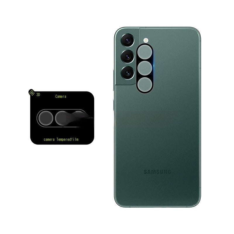 Silk-screen Lens Film Full-coverage High-curvature Tempered Glass Lens Protector For Plus Models