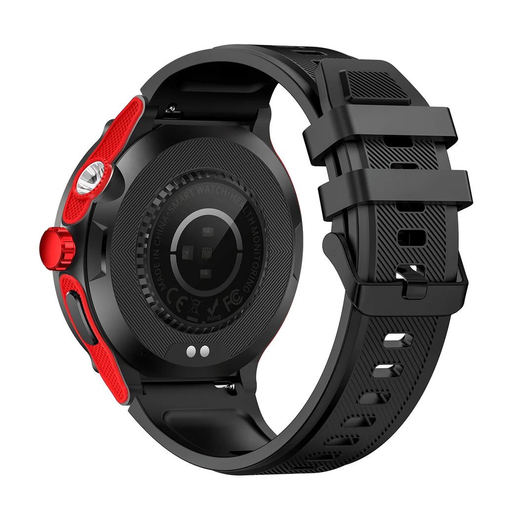 2024 new Smart Watch Men KT76 Sport Smart watches For Men Woman LED Flashlight Compass Bluetooth Call Heart Rate 3ATM Waterproof