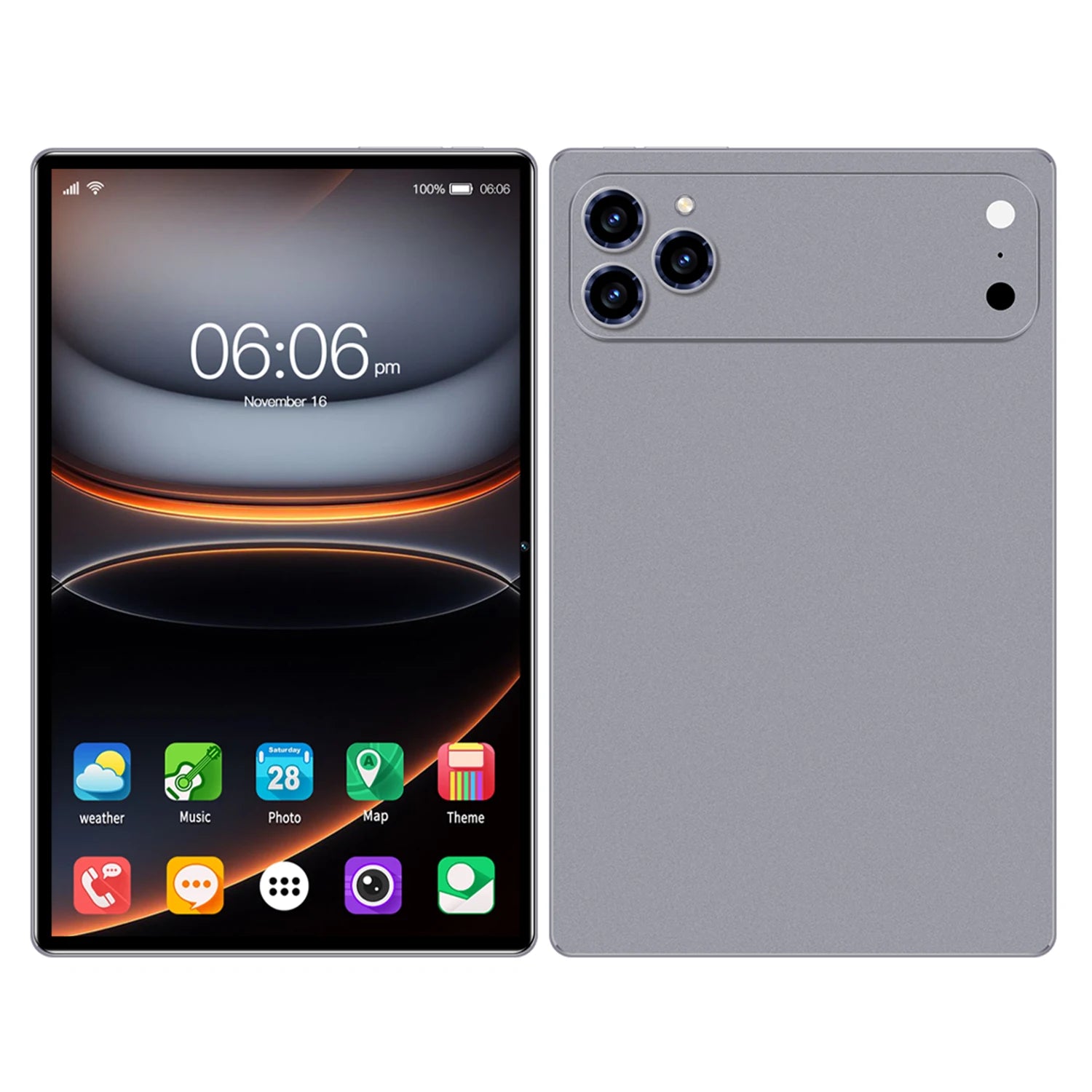 Good Quality Dual SIm Calling 17 Pro Max OEM 10 inch Android 14 Tablet  8+128GB WIFI 3G 4G Tablet Pc With Keyboard Case Mouse