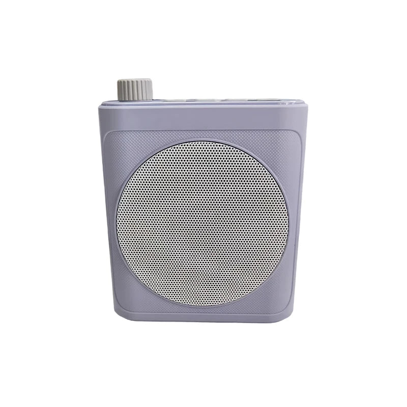 Wireless bluetooth megaphone with clip-on microphone portable speaker suitable for teachers speech guide learning singing life