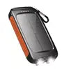 30000mAh Portable Charging Powerbank Chargeur Solaire Strong LED Light Solar Power Bank for Outdoors Camping Emergency