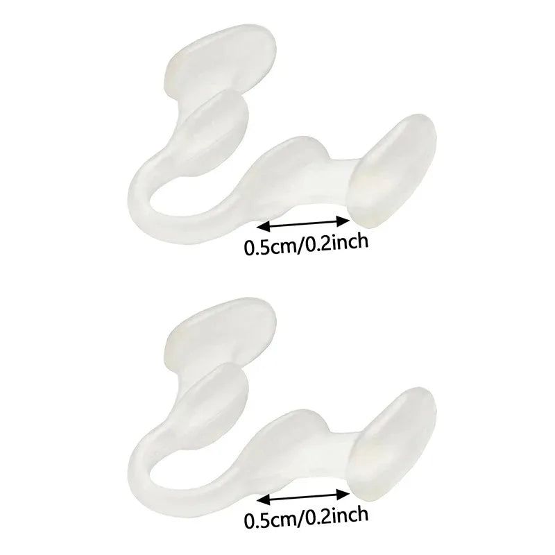 Silicone Anti Snoring Nasal Dilator Improve Sleep Silicone Nose Clip Sleeping Aid Prevention Gadget Anti-Snoring Devices