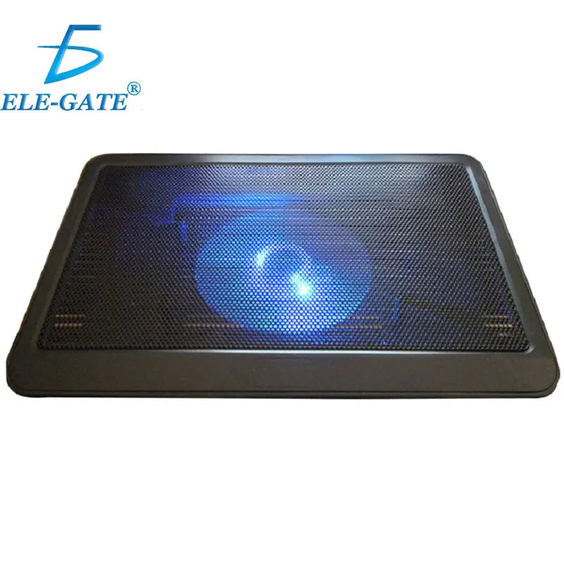 Cooling Base with 1 Fan USB Laptop Cooler Pad Stand Metal Material Stock Product