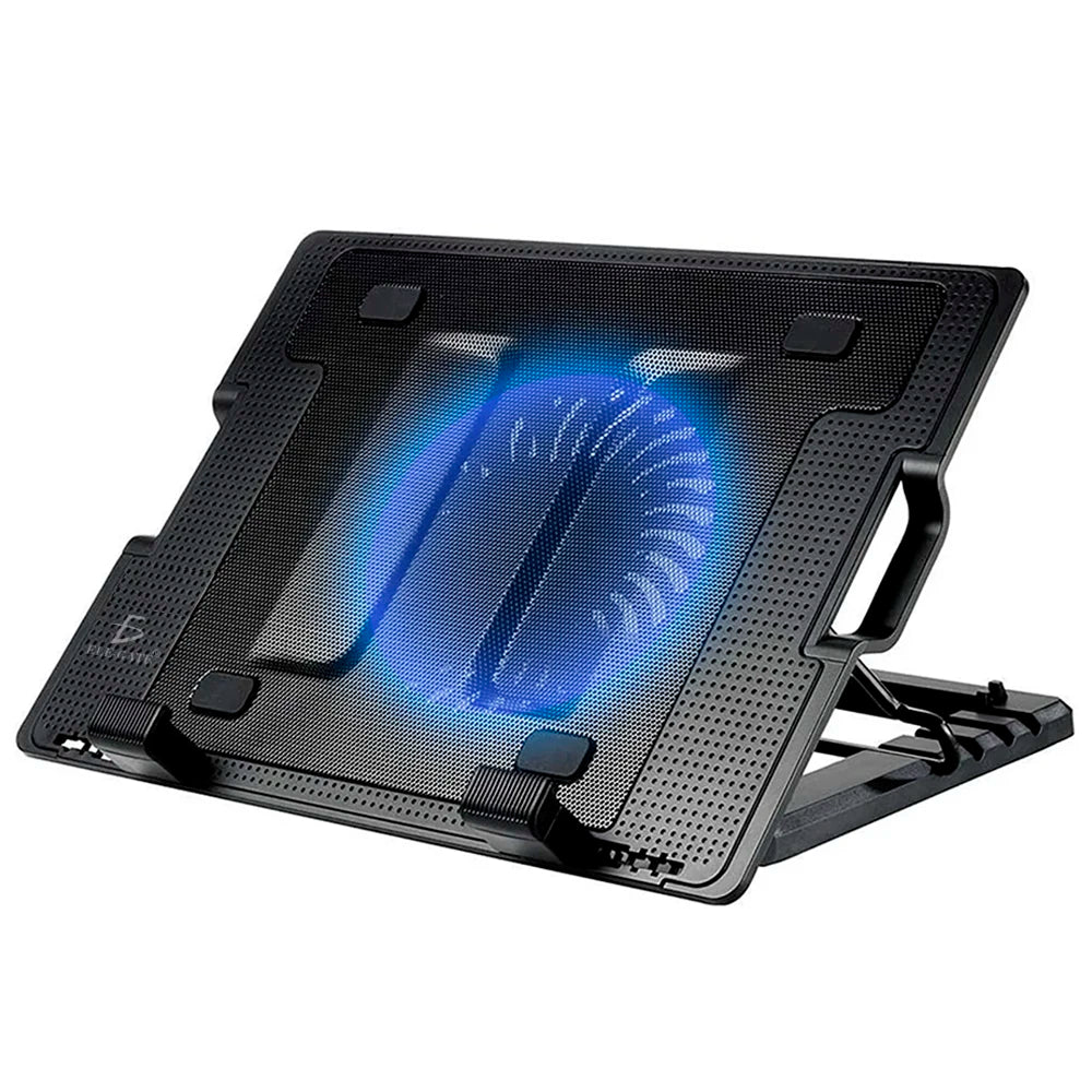 ELE-GATE 5-Position Laptop Cooling Pad USB Voltage Aluminium Stand Holder for Gaming Computers Air-Cooled Low Noise 15dB Stock