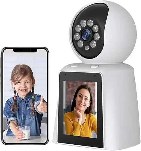 2k Smart Camera Full Color Night Vision Two-Way Voice Video Call Indoor WiFi  Cloud Data