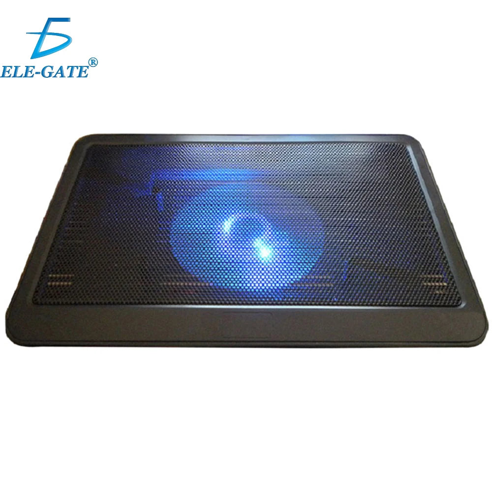 Cooling Base with 1 Fan USB Laptop Cooler Pad Stand Metal Material Stock Product
