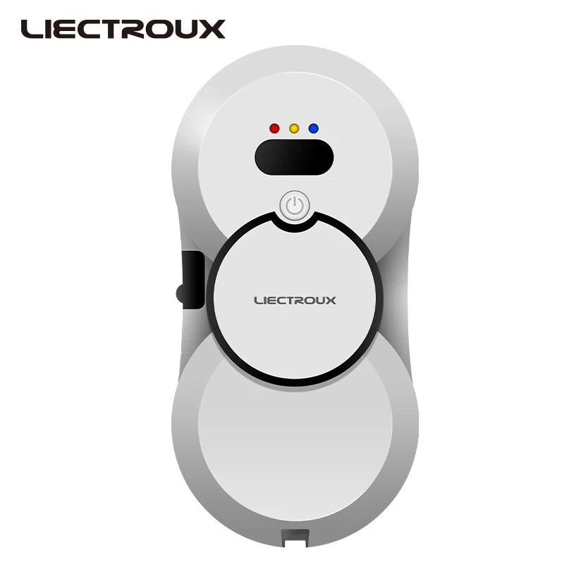 Robot Window Cleaner Liectroux HCR-10 Water Spraying Ultrathin Window Cleaning Robot, Auto Electric Glass Washer, Strong Vacuum