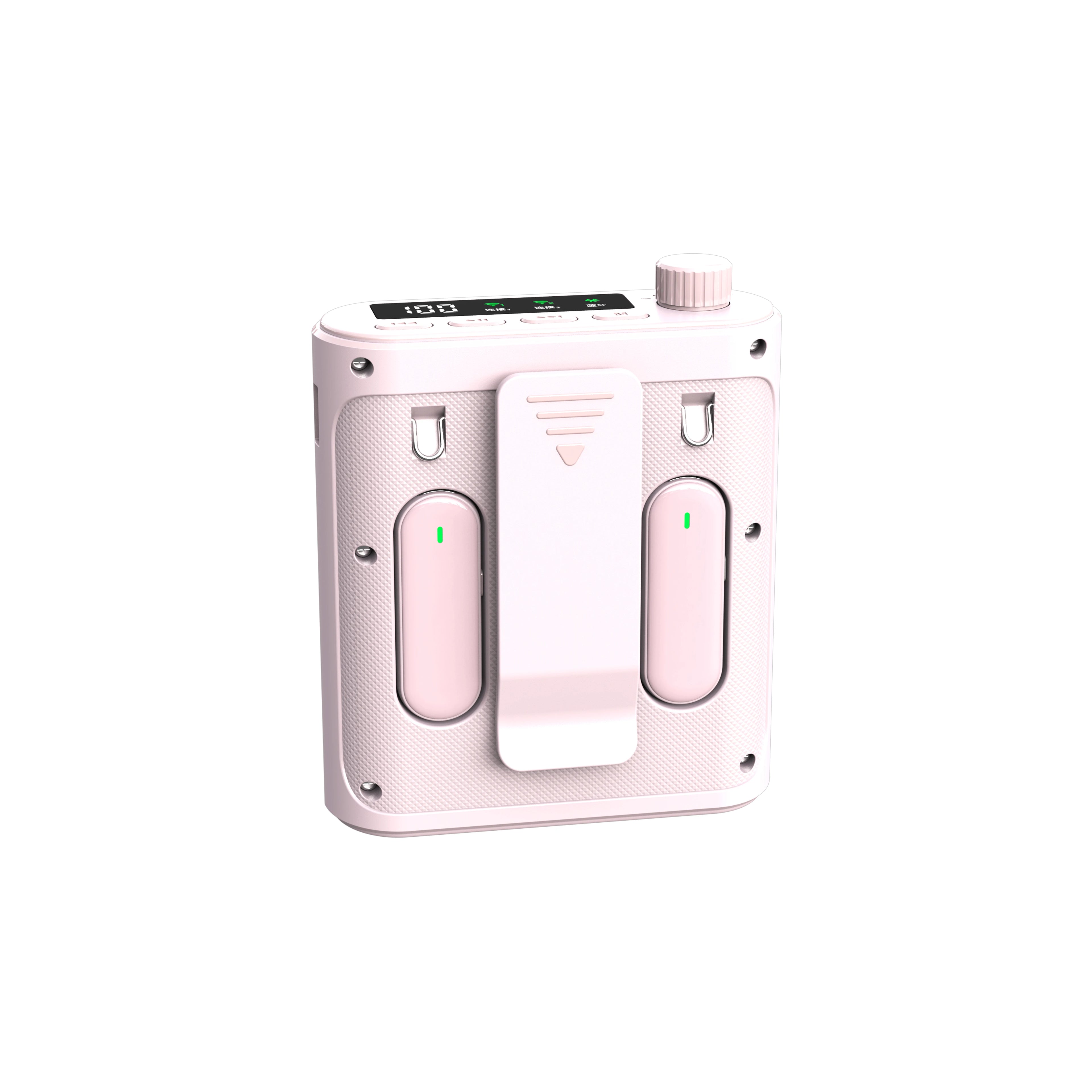 Wireless bluetooth megaphone with clip-on microphone portable speaker suitable for teachers speech guide learning singing life