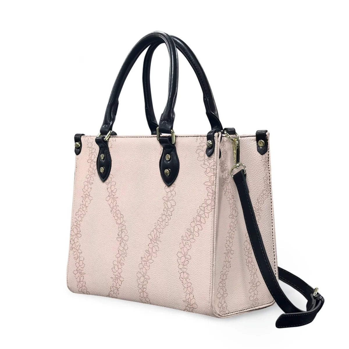 Black and White Tribal Polynesian Printed Bags Women Handbags Ladies Luxury Women Shoulder Bags High Quality Pu Leather Handbag