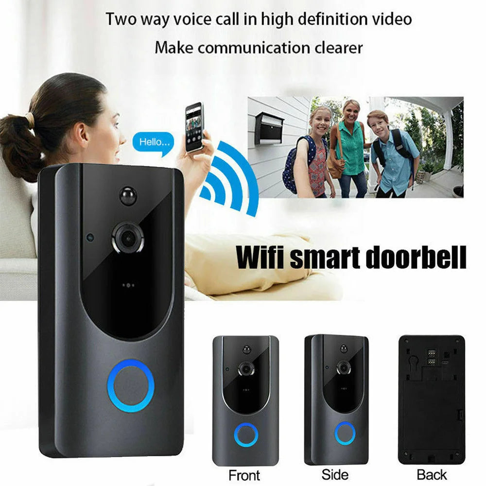 Factory Selling 1080P Smart WiFi Tuya Video Doorbell Camera Visual Intercom With Chime for Smart Home Security System