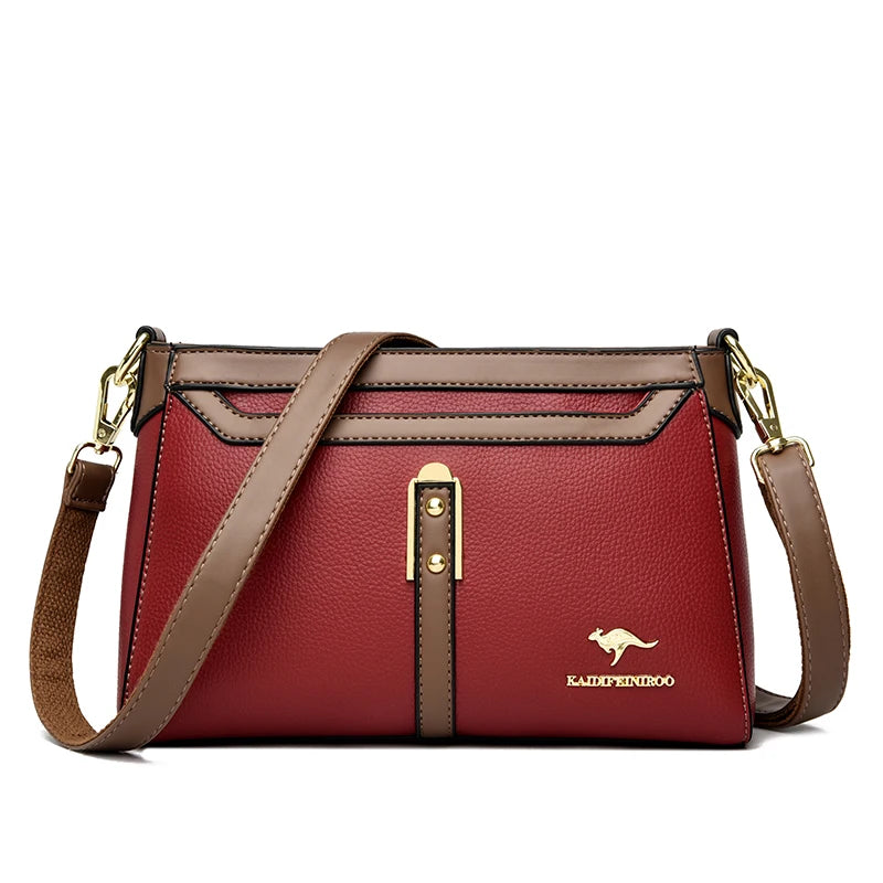 Fashion Women Purses and Handbag Soft PU Leather Shoulder Bags Women Handbags Ladies Hand Bags