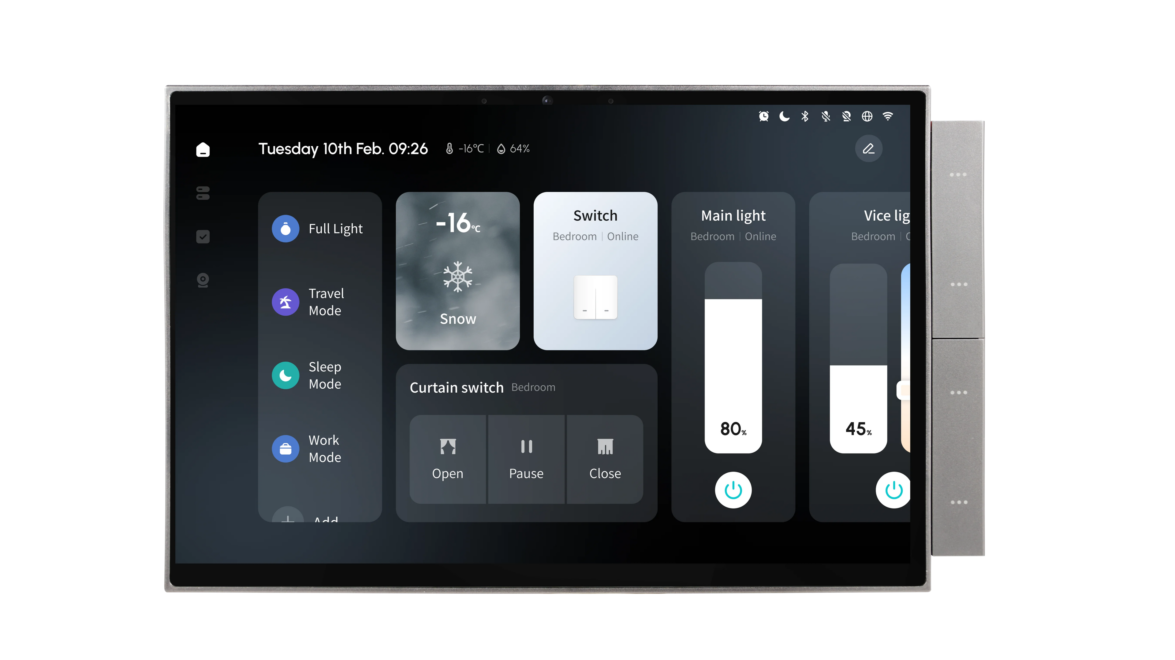 New 10.1" Inch Smart Home Automation Touch Screen Panel WiFi Zigbee Gateway Tuya Central Panel Built in Alexa Smart Home Kit