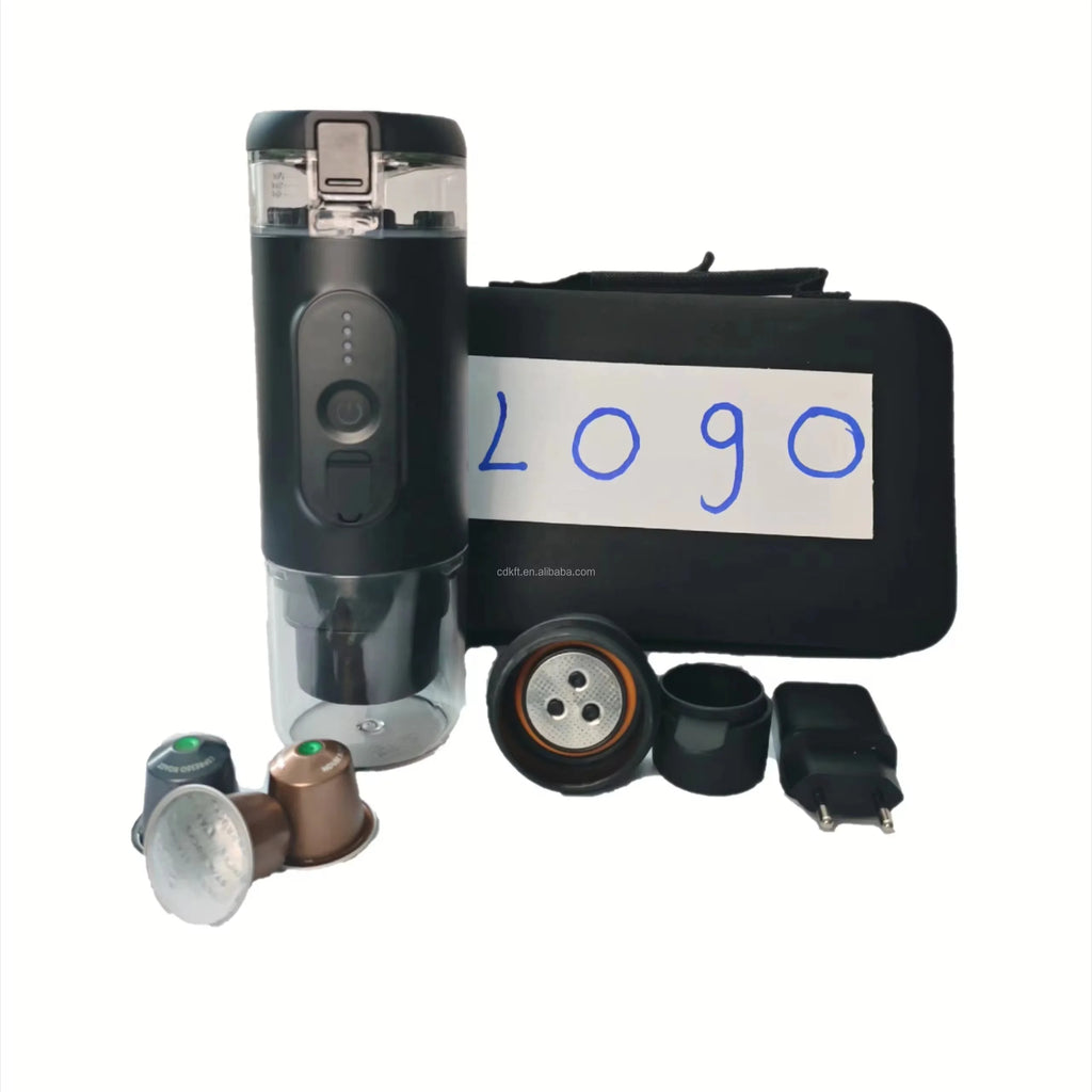 Portable Coffee Machine Smart Coffee Makers Automatic Coffee Maker Machine 12 Usb Technology Products UV Printing ABS English