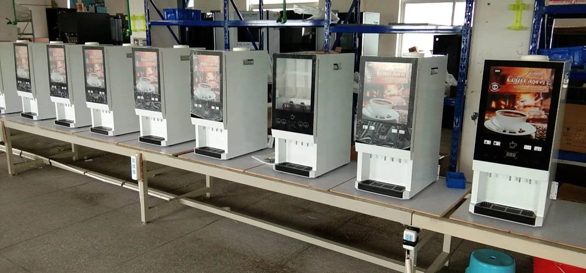 Instant Powder Automatic Coffee and Tea Vending Machine    WF1-303A