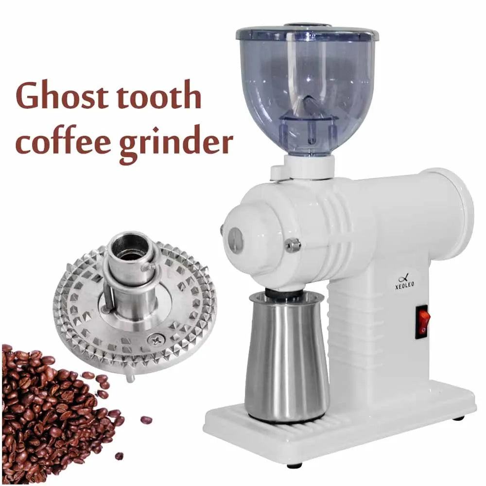 Xeoleo Electric Coffee Grinder Household Automatic Coffee Bean Milling Machine Espresso Coffee Grinder1~8 Gears Adjustable