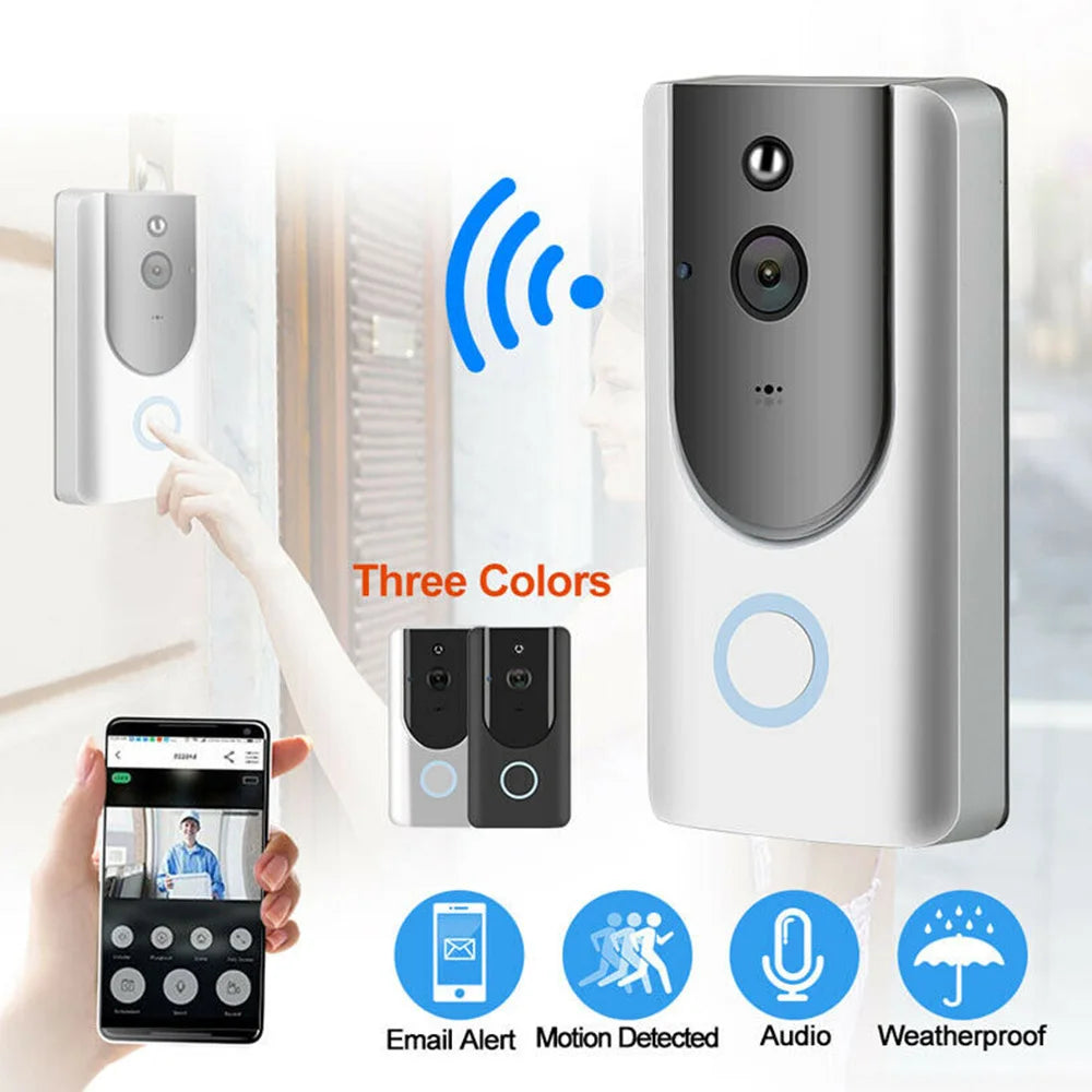 Factory Selling 1080P Smart WiFi Tuya Video Doorbell Camera Visual Intercom With Chime for Smart Home Security System
