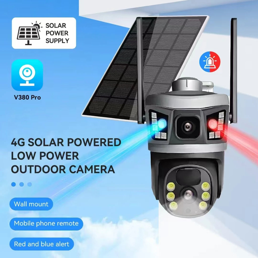 High Resolution Best Zoom Battery Mains Solar Waterproof Wide Angle Powered Outdoor Security Camera Camera Wifi Cctv