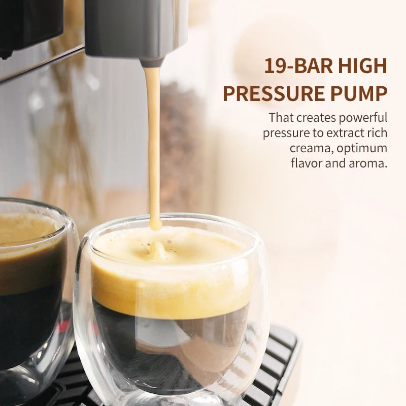 Hi03 All in One Smart Office Home Express Cappuccino Espresso Fully Automatic Coffee Machine
