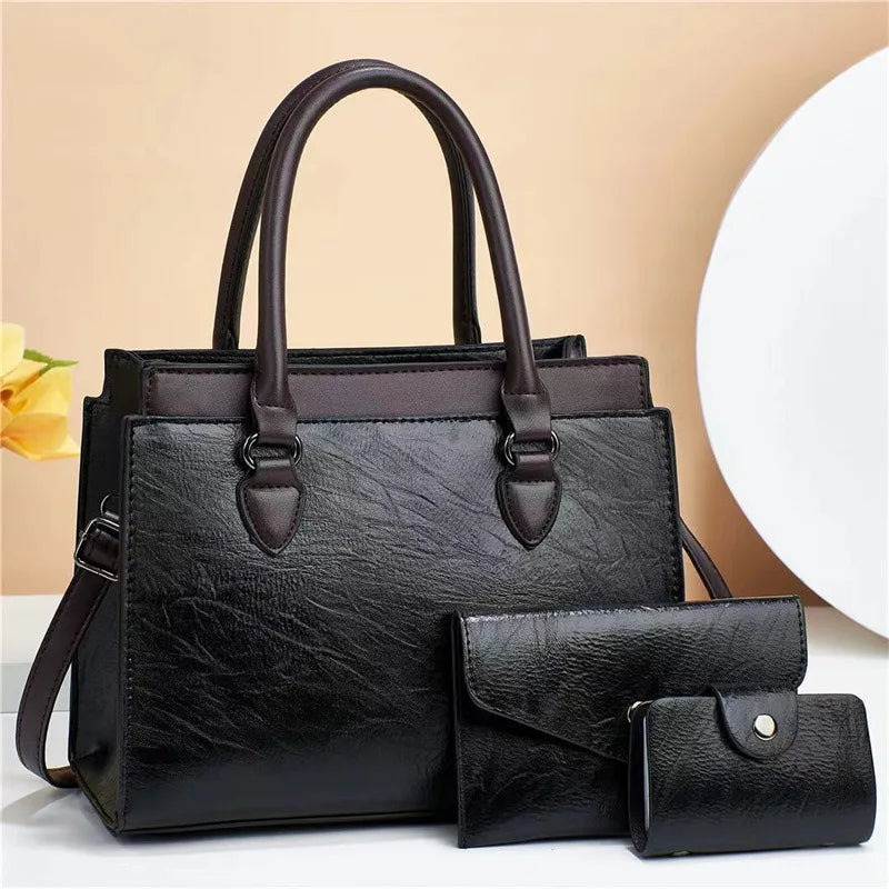 2024 New Three-Piece High Capacity Fashion Trend Messenger Bags Luxury Women's Bags Womens Handbags Tote Bag Handbag Set