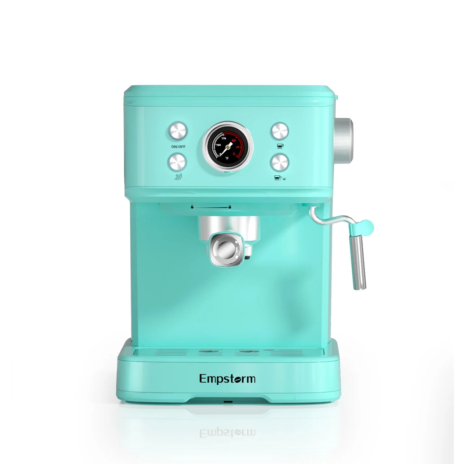 US Stock Barista 20bar Espresso Machine 3-in-1 Function Semi-Automatic Coffee Brewer White Barista Machine for Families 04E