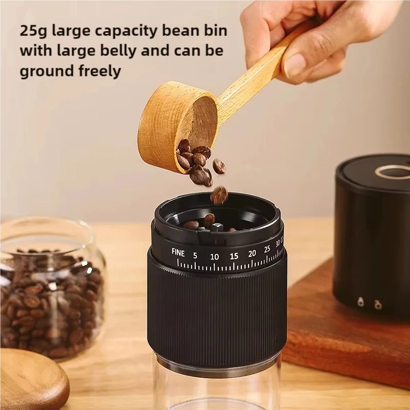 Manufacturer's Special Offer Coffee Bean Grinder, Home Coff Grinder Mini Automatic Coffee Grinder
