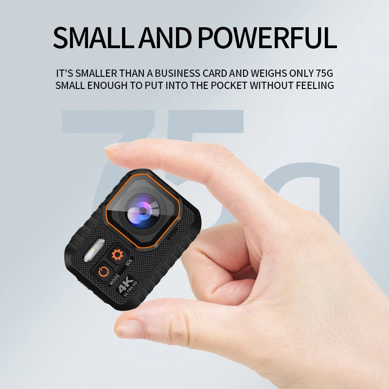 2025 Hot Selling Sports Camera VL002 170° 4K 60FPS HD Screen Wifi Camera 5M Body Waterproof Six-axis EIS Sports Action Camera
