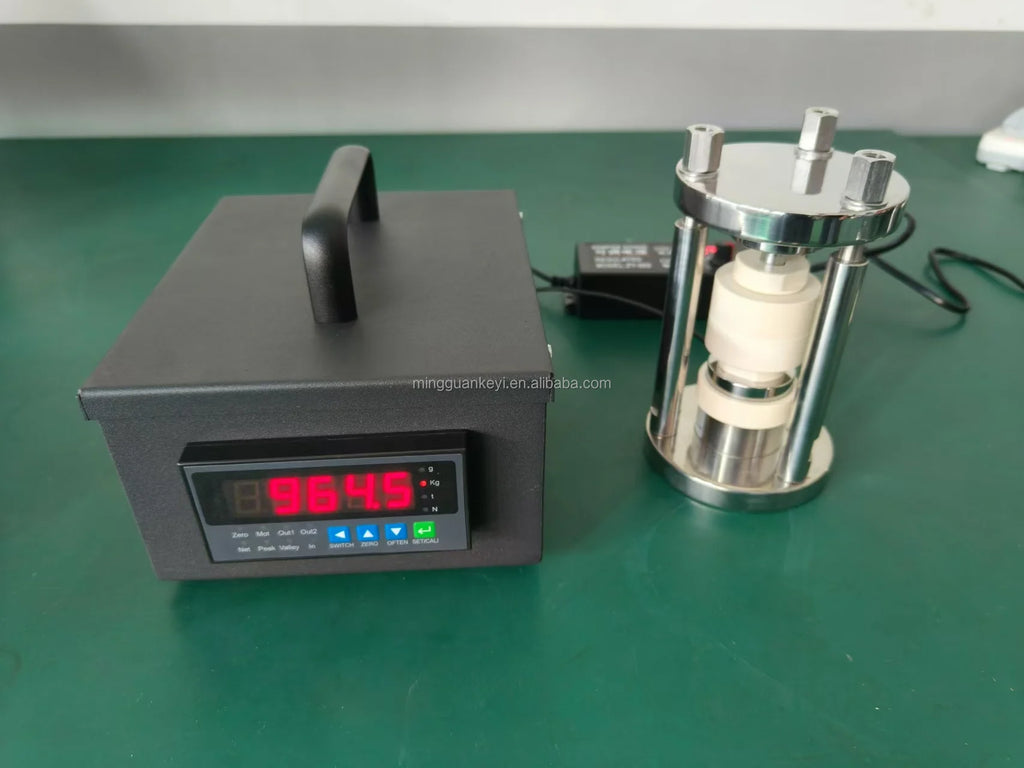 Laboratory Solid State Battery Testing Mold with Pressure Sensor and Display -Available with Mold Diameter 10.0-16.0mm - CN-SP