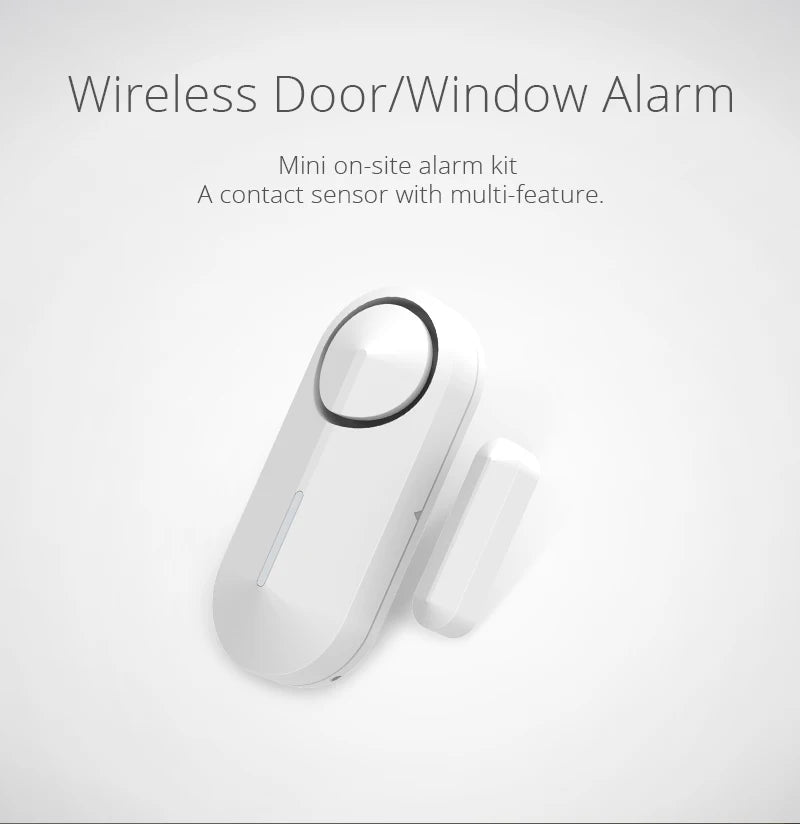 Mini Smart Home Security Alarm System ABS Material Burglar Barking Dog Generator for Door/Window Protection
