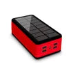 Factory ODM/OEM High Capacity Solar Power Bank 50000 Mah 2 USB Portable External Solar Powerbank With Led Light Outdoor