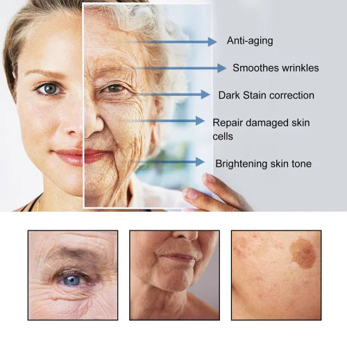 EELHOE Deep Reduce Aging  Firming Light Lines Brightening Tone Moisturizing Skin Care Sleep Cream