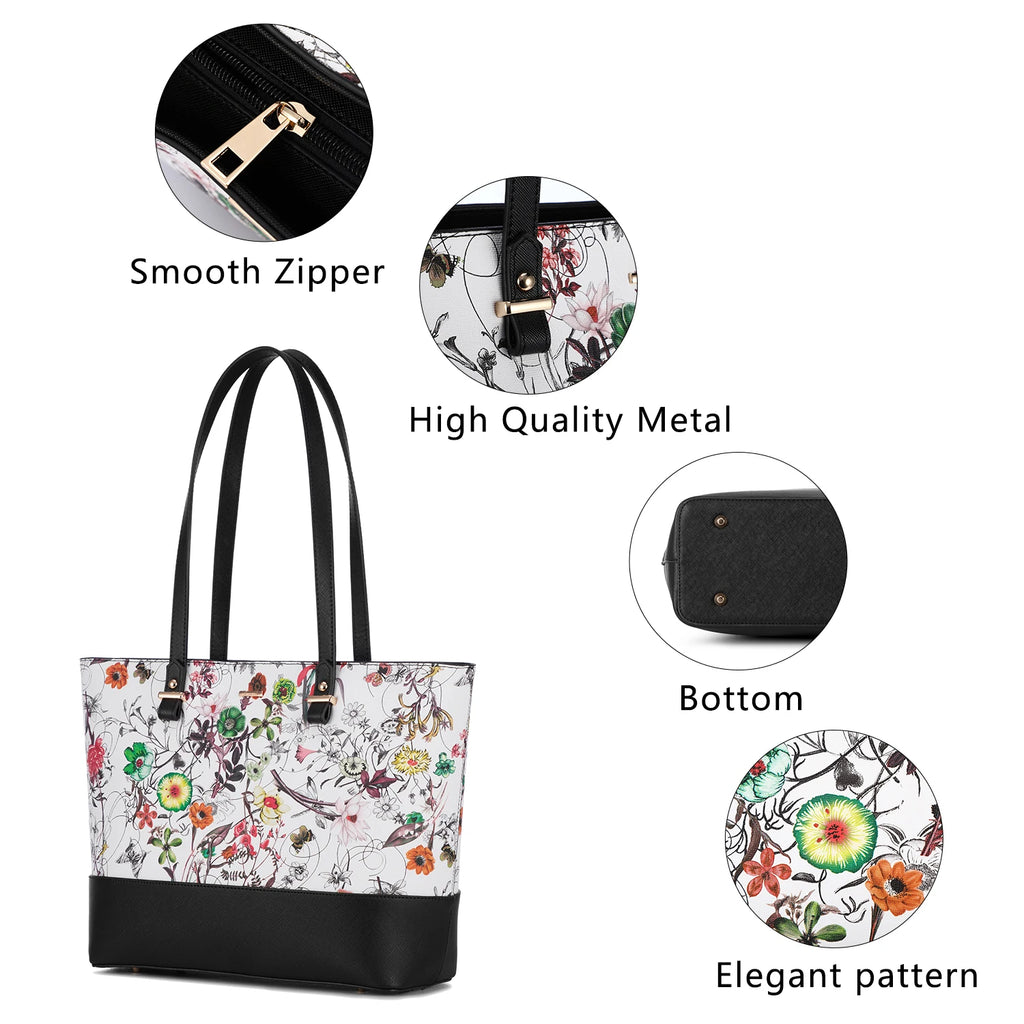 LOVEVOOK Wholesale Boutiques Luxury High Quality PU Material 3 Pieces Handbag Sets Shoulder Bag Wallet Ladies Women Handbags