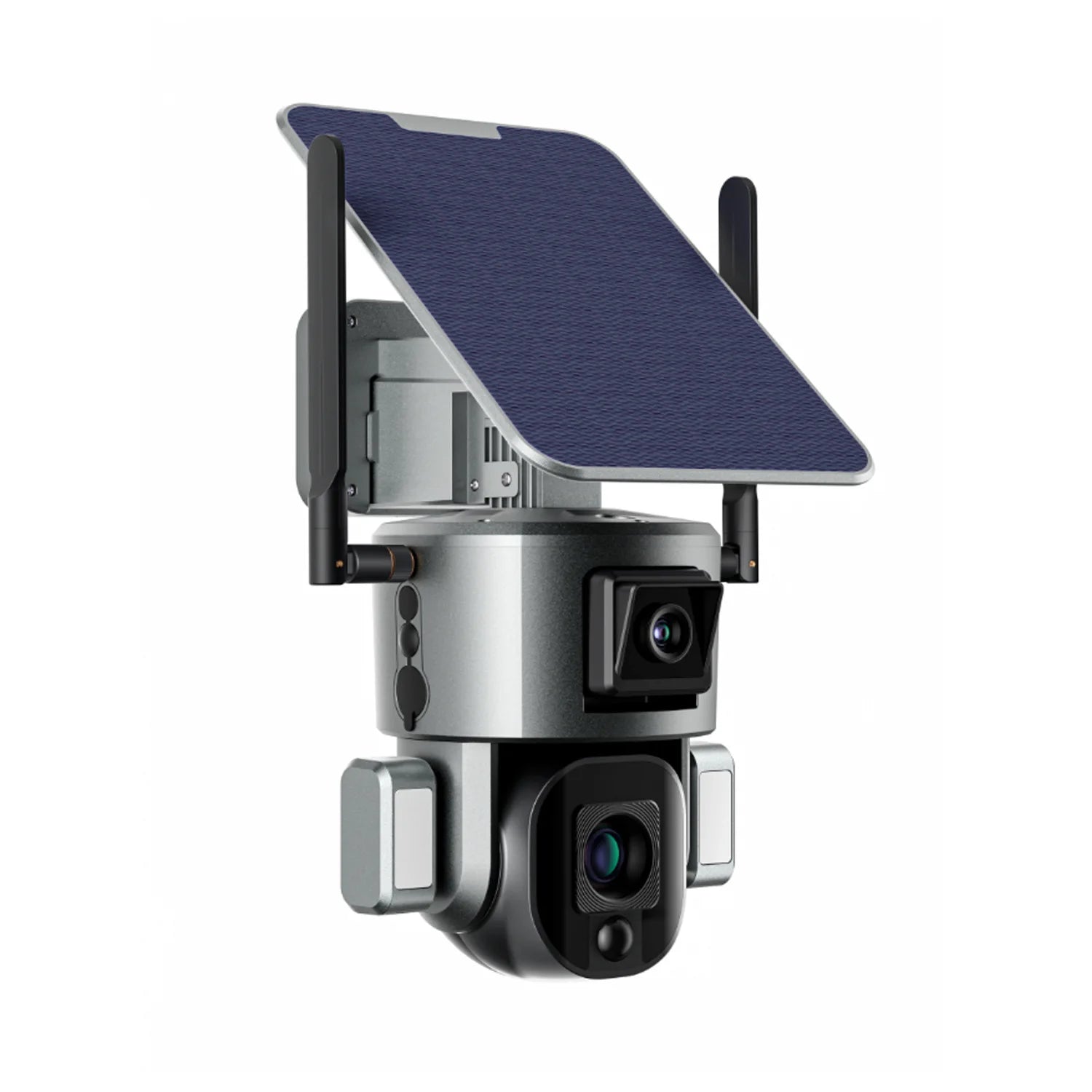 Wireless Wifi 4G CCTV 8MP Dual Lens Camera Home Security 4K 4X 10X Zoom WIFI IP Solar Dual Lens Camera