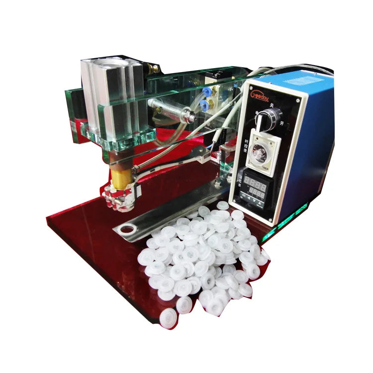 Semi Automatic Coffee Bag One Way Degassing Valve Applicator Machine One Way Coffee Valve Machine Valve Applicator