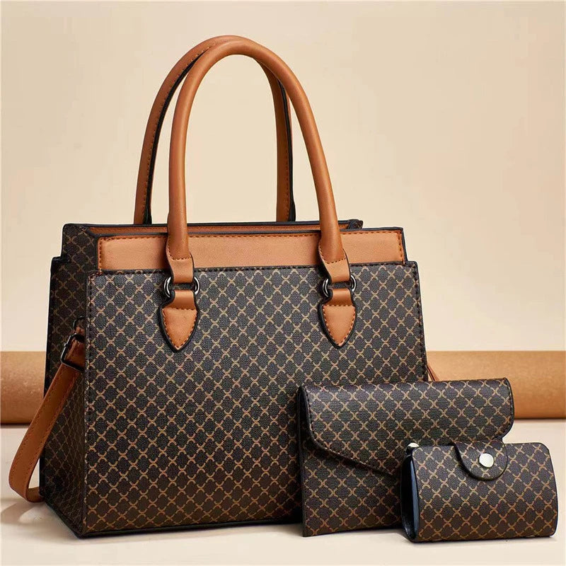 2026 New Printing Pattern High Capacity Fashion Trend Messenger Bags Luxury Women's Bags Womens Handbags Tote Bag Handbag Set