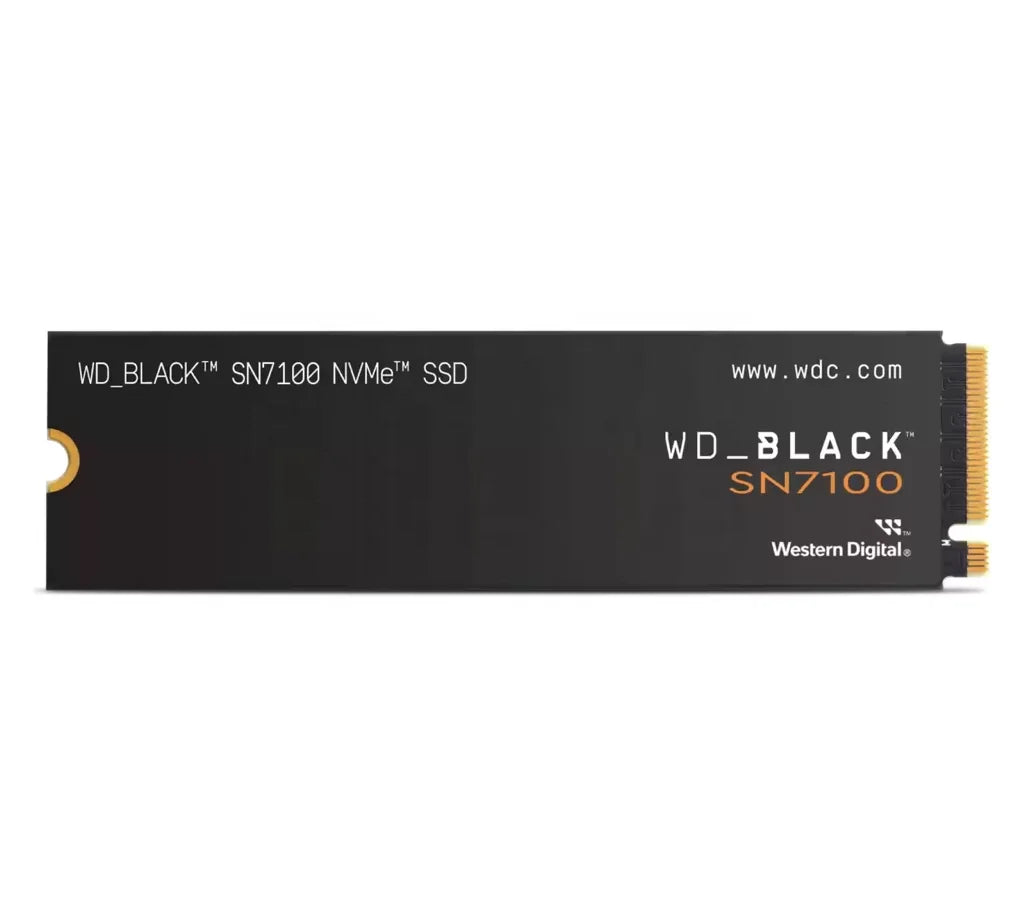 Original WD_BLACK SN7100 SSD 2TB 1TB 500GB Hard Drive Internal Gaming Solid State Drive PCIe Gen4 NVMe M2 2280 SSD Upto 7250mb/s