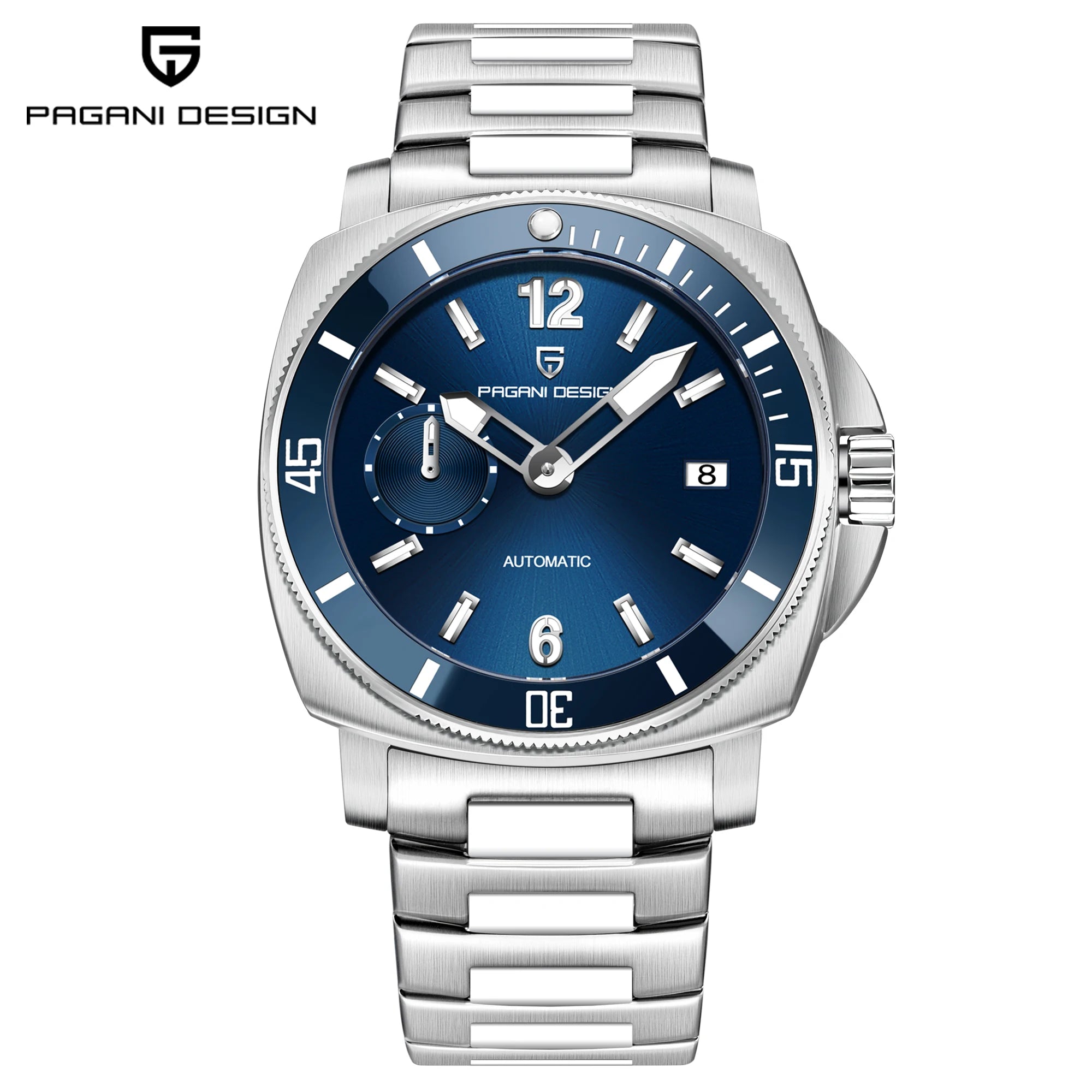 PAGANI DESIGN Men's Watches Automatic Watch for Men 316L Stainless Steel Mechanical Wristwatch Men 2025 New Waterproof Watch Men