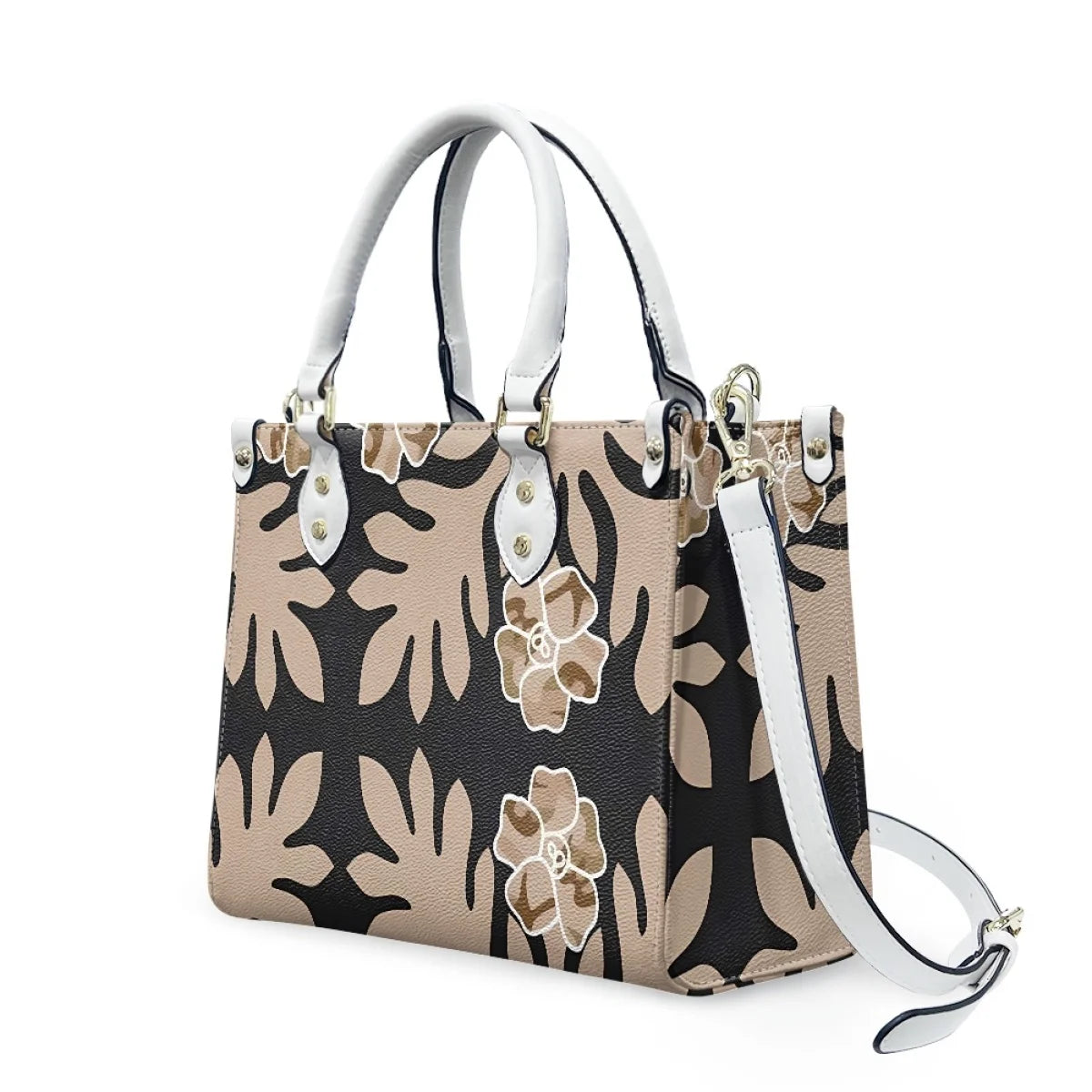 Customize Women's Handbag Leather Bags Women Handbags Ladies Wholesale Custom Polynesia Hawaiian Style Handbags for Women Luxury