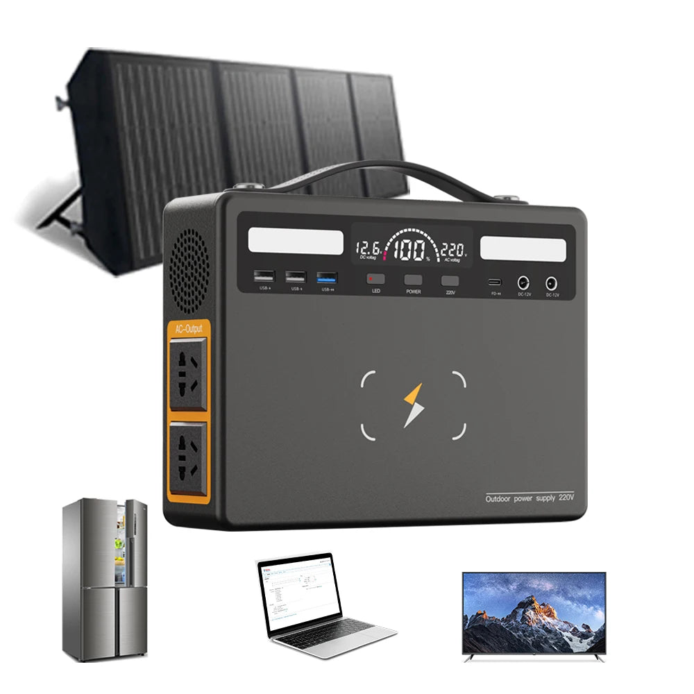 Cheap Price High Quality  100W/200W/400W/600W/1000W/2000W/2500W Lithium Ion/LiFePO4 Vanpa  Solar Power Bank and Power Station