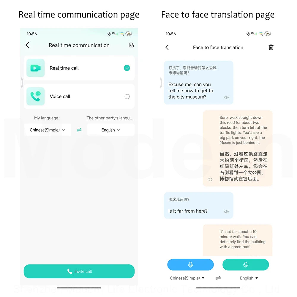 F09 AI Translation Glasses FM Radio + Wireless Connectivity Smart Glasses with Stereo Speakers to Broadcast Translation Results