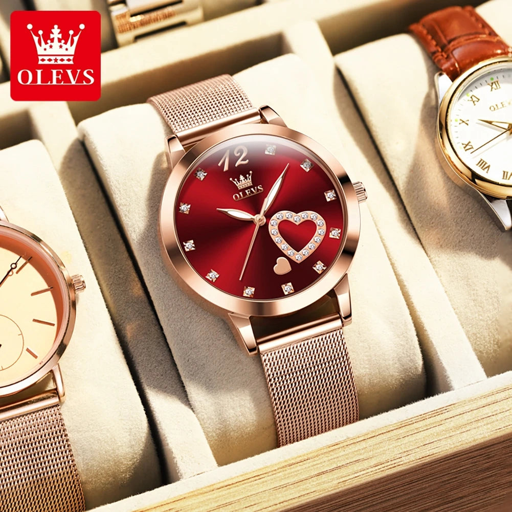 Hot Selling Brand OLEVS Watch 5189 Popular Women's Watches Good Quality Quartz Movement 3ATM Waterproof Ladies Watch