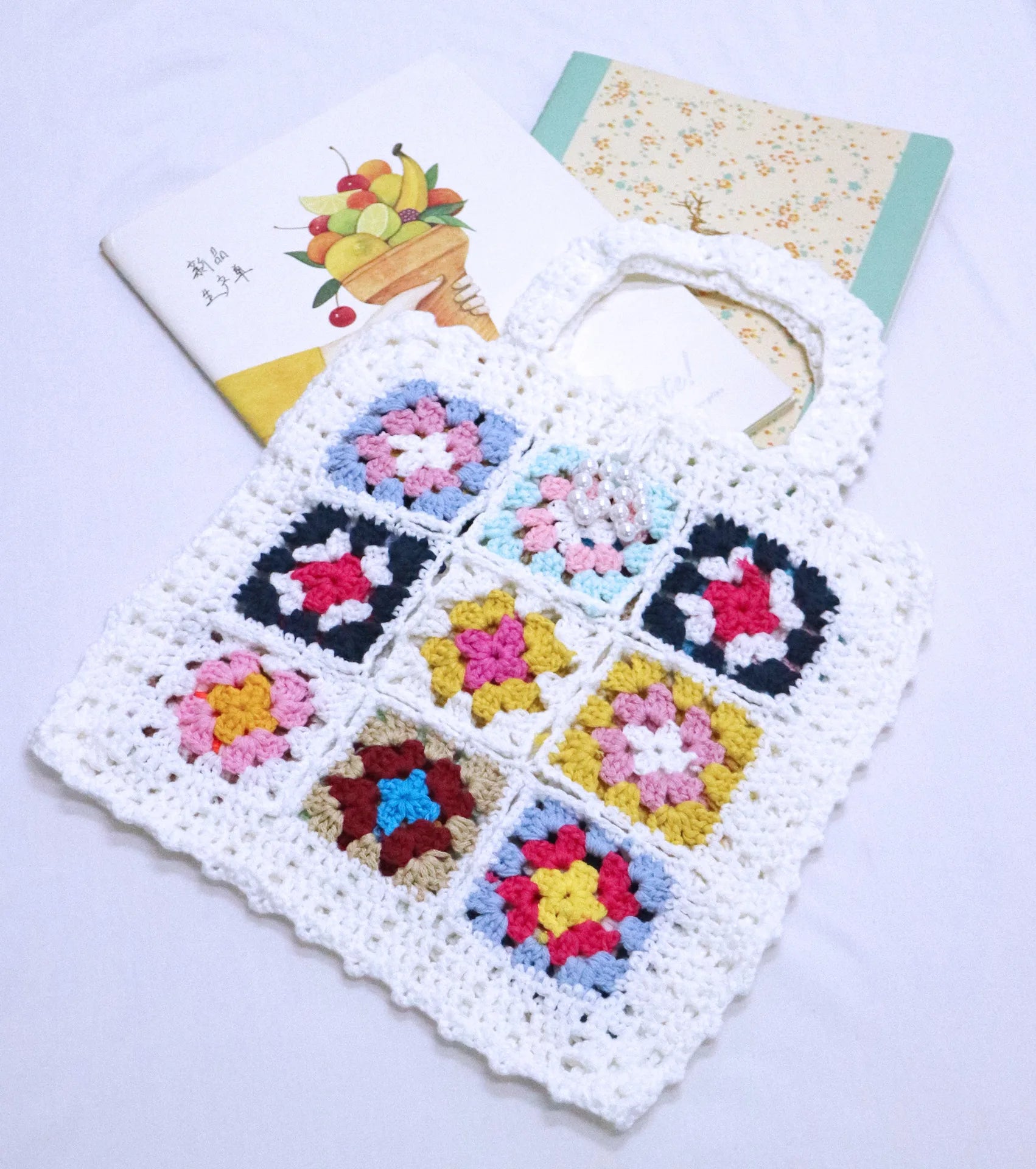China Factories Woven Hand Crochet Beach Tote Bags Women Handbags Ladies