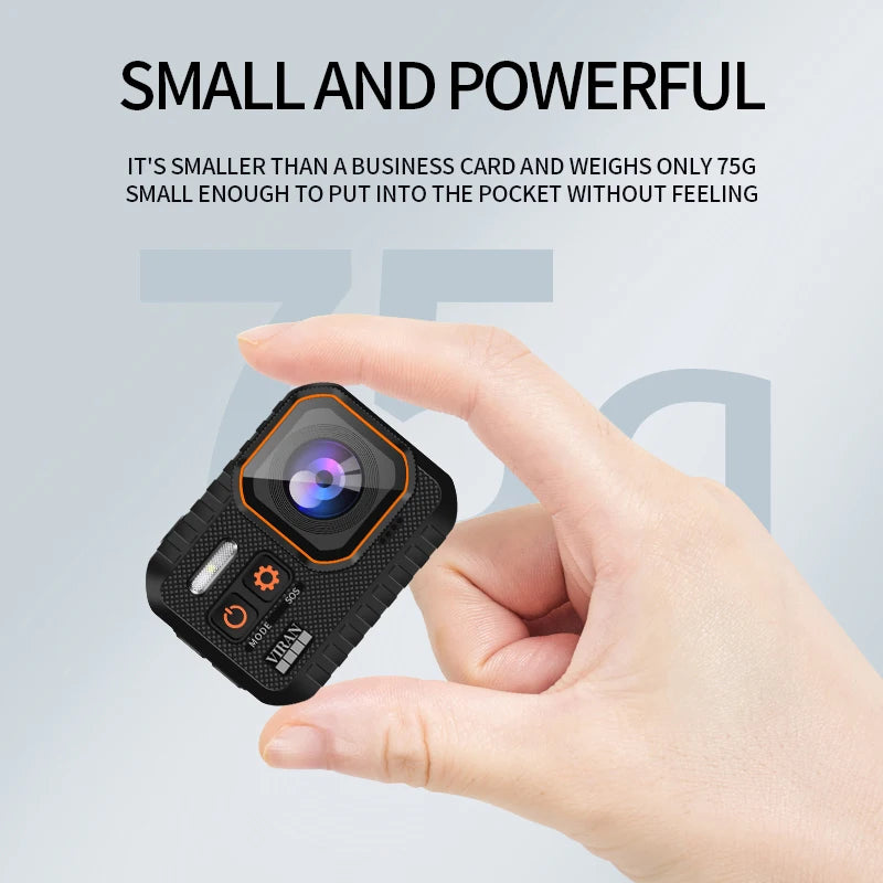 Viran Action Camera 4K 60FPS Waterproof Camera 5m Underwater Ultra HD 170°Wide Angle Shooting Camera for Cycling Ice Skating