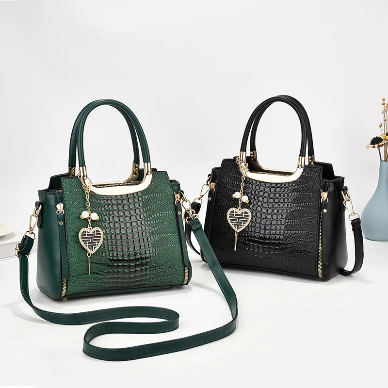 Wholesale New Fashion Pu Leather Bags Ladies Hand Bags Shoulder Crossbody Luxury Women Handbags