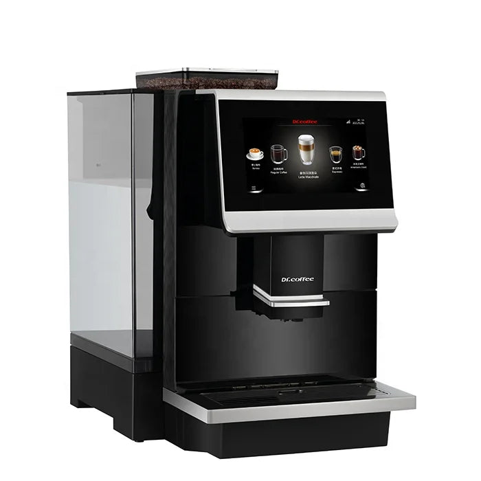 Dr Coffee C12 Household Automatic Coffee Machine Home Espresso Maker with Milk Frother Self-Cleaning System