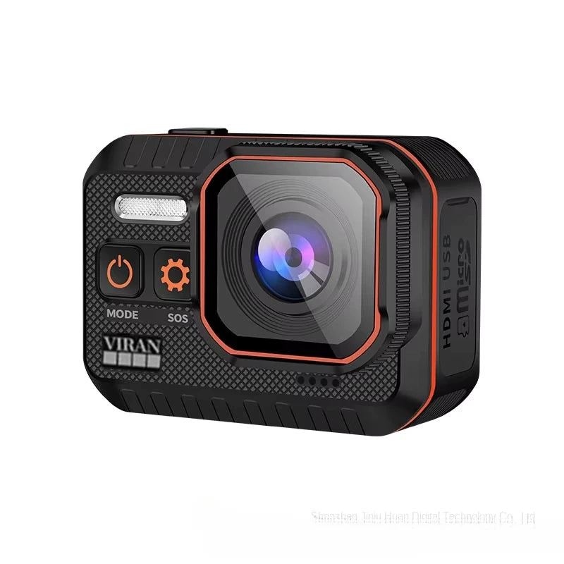 Welland 4K HD WiFi Sports Camera-IP68 Waterproof 170 Wide Angle MicroSD  CMOS Sensor for Diving  Outdoor Use