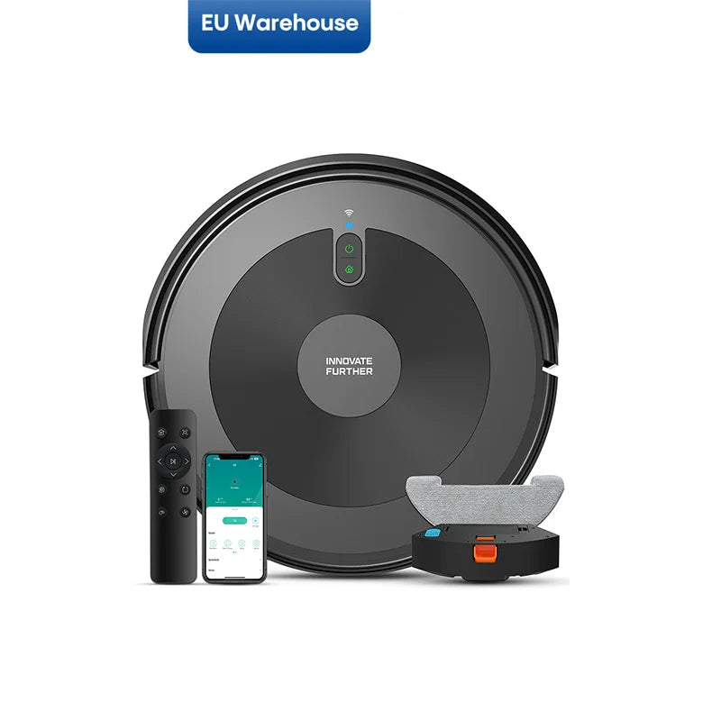 Bagotte Custom Logo Tuya APP Smart Home Robot Vacuum Cleaner Rechargeable with Battery Power for Household Use